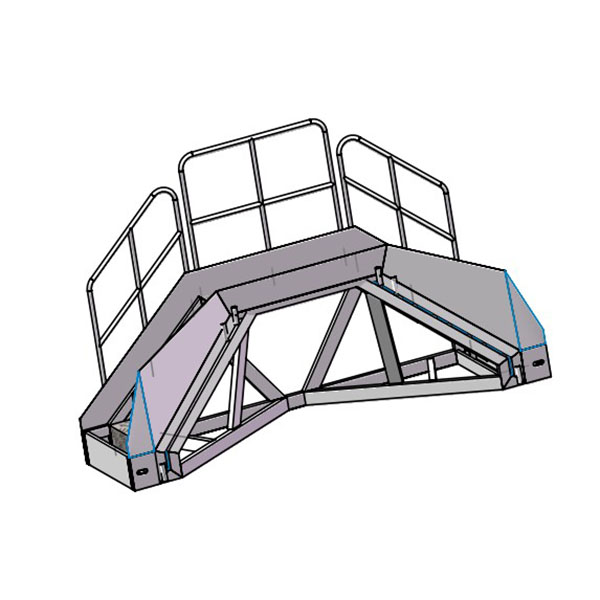 为长春某研究院订做铝合金登高梯子