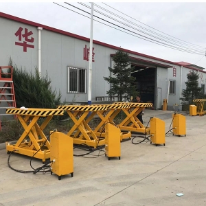 【升降平台订制】大连中集订小型液压升降平台