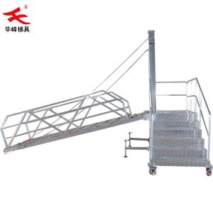 又出一台码头登船专用梯（人工自动两用）