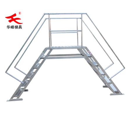 铝合金跨越障碍登高梯两侧攀登登高梯全铝焊接支持定制