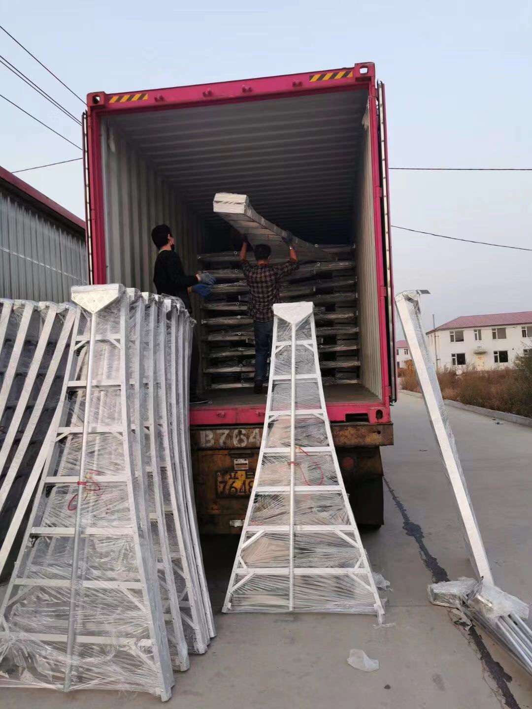 宁波某外贸公司采购铝合金果园梯1200台