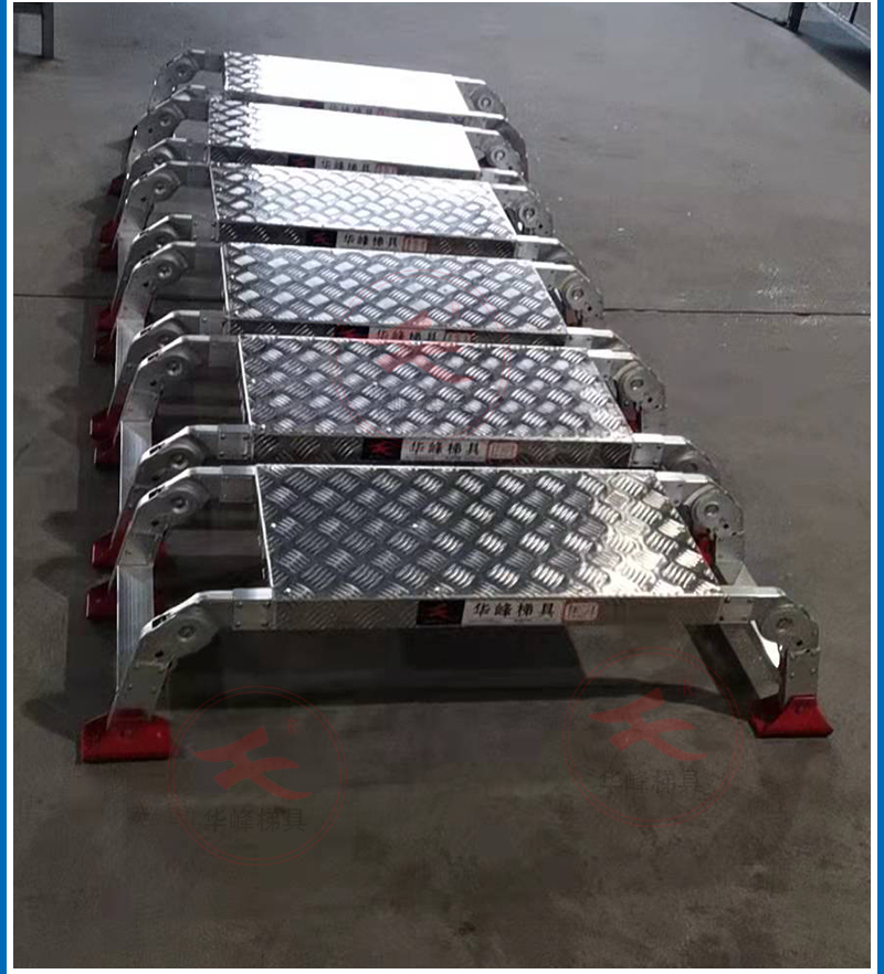 广州客户订购铝合金折叠平台6台