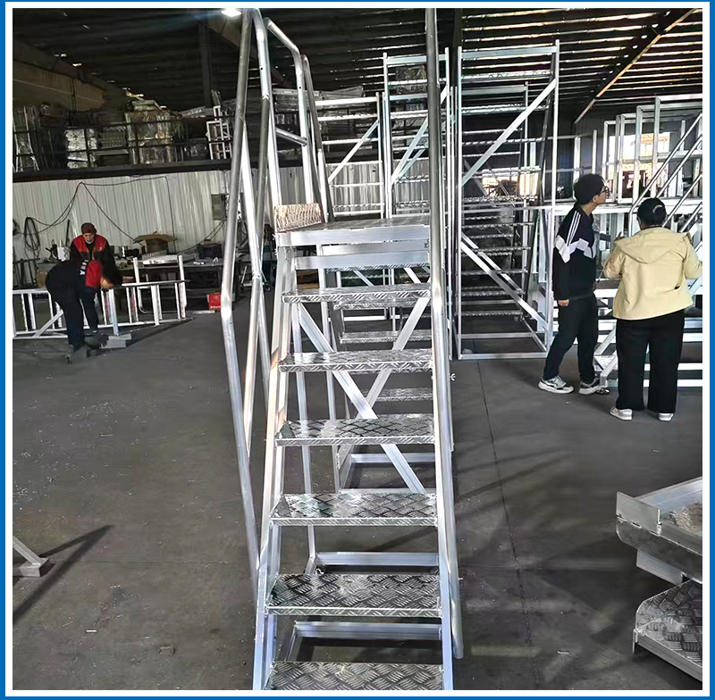 铝合金跨线梯 铝合金跨线梯